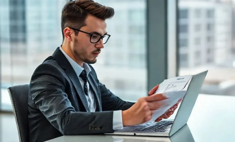Almanya'da iş arayanlar için etkili CV hazırlama ipuçları. Masada açık bir CV belgesi ve klavye.