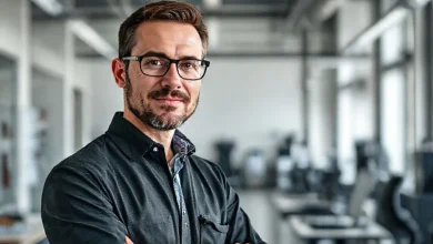 Almanya'da mühendislik kariyerinde yükselme yolculuğunda önemli tavsiyeler sunan bir profesyonel.