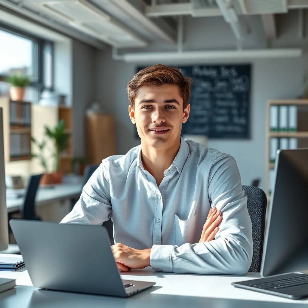 Laptop ekranında Alman formatına uygun özgeçmiş hazırlayan profesyonel bir çalışanın masaüstü görünümü.