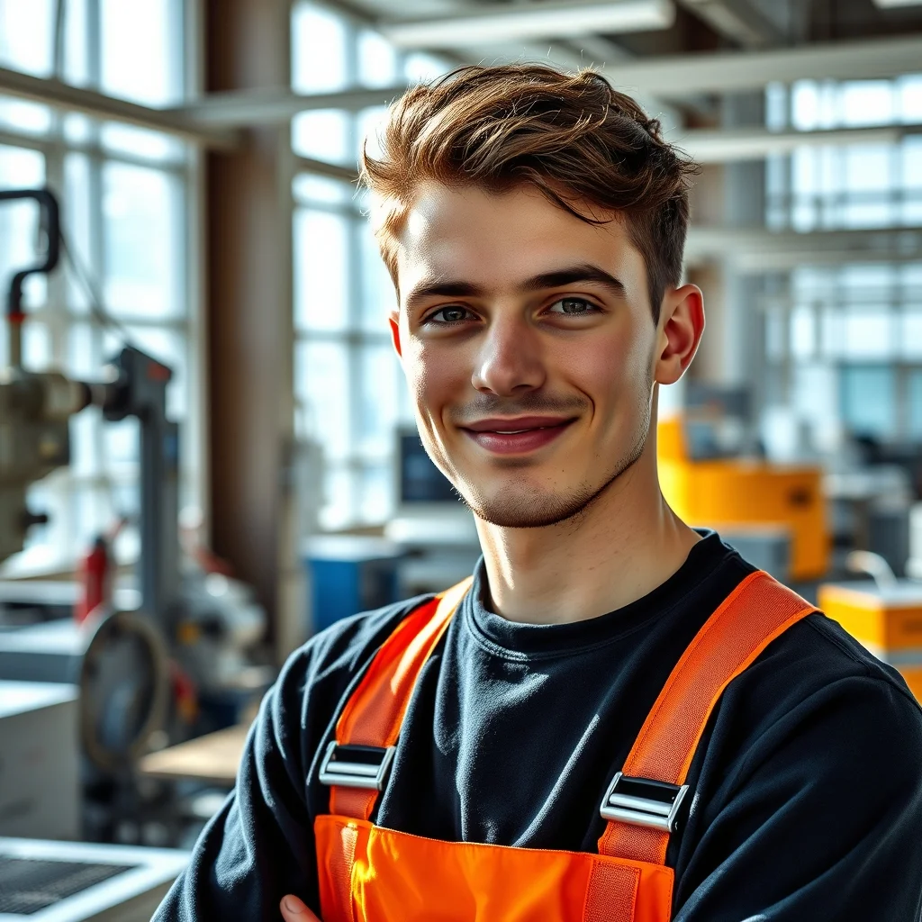Almanya bayrağı önünde Euro paraları ve hesap makinesiyle saatlik asgari ücret hesabı yapan çalışan.